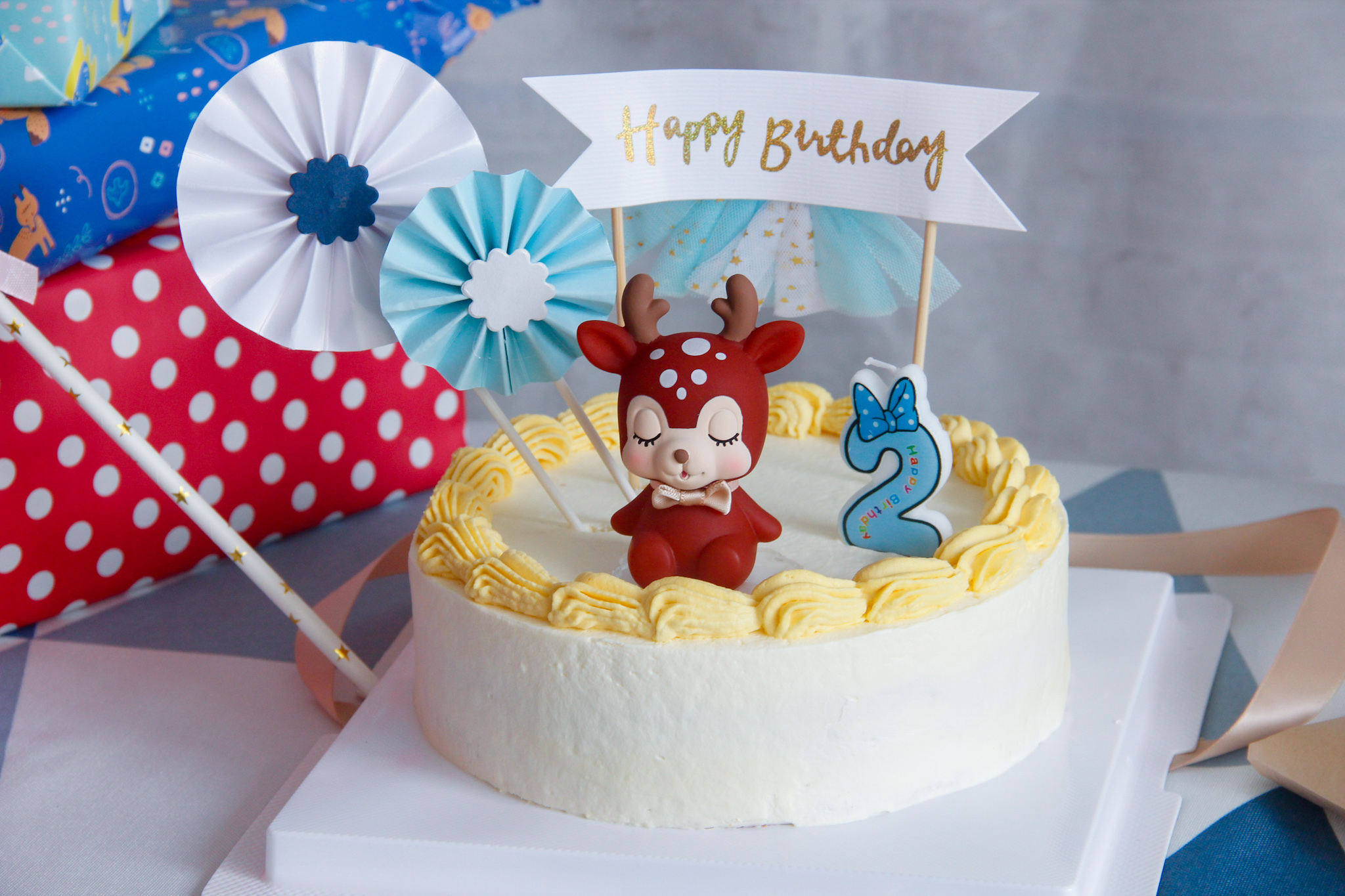 尚尚兩歲生日啦！！新北永和【卡瓦蛋糕】寶寶可以吃的蛋糕/超可