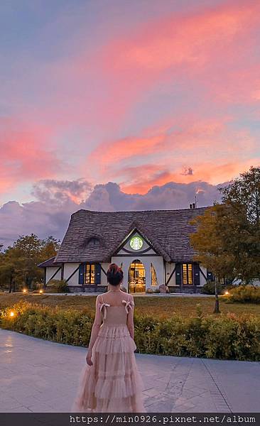 花蓮景點壽豐『摩洛哥7-11理想門市』＋『童話般落羽松星巴克