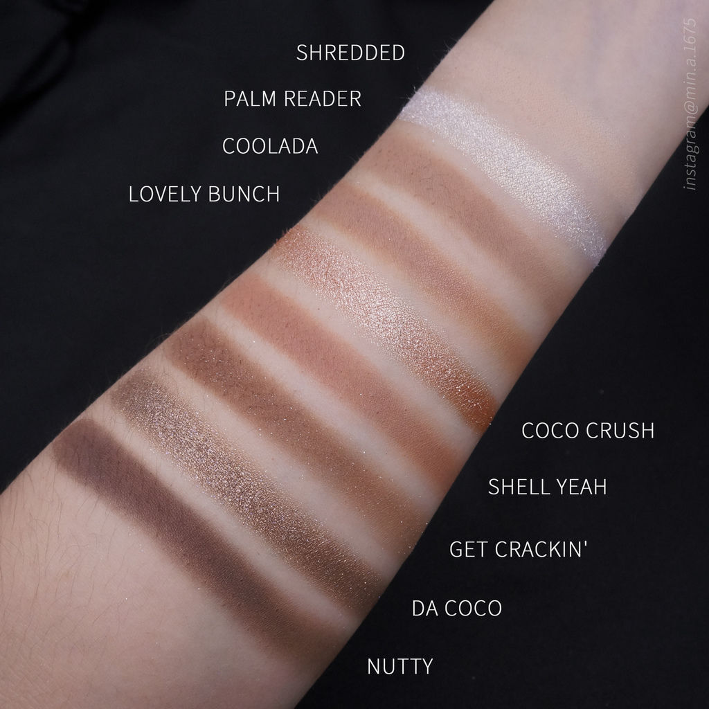 COLOURPOP GOING Coconuts 眼影盤