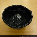 2010年學陶的第一件作品, 手捏杯, 釉藥是黑天目