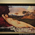 沉睡中的維納斯/ 吉奧喬尼(由提香完成) /1510/油彩 畫板