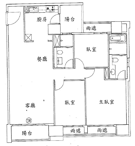 惠宇富山居美三房格