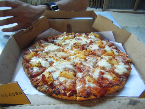 8吋的夏威夷pizza 8吋的夏威夷pizza
