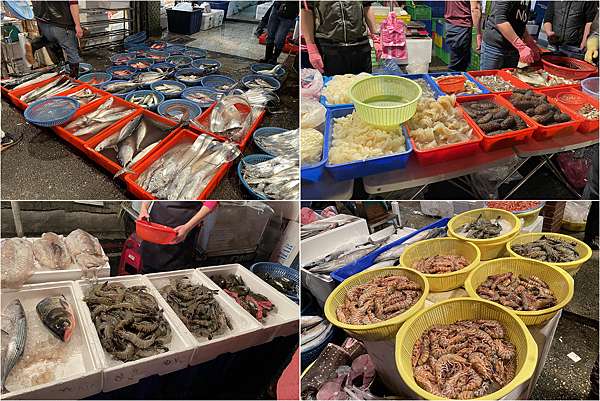 基隆美食 朱添鮮魚號 超新鮮美味生魚片 壽司 基隆仁愛市場 崁仔頂旁的深夜食堂 涵的足跡 走遍天涯 痞客邦