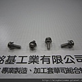 組合螺絲SEMS SCREWS 白鐵梅花孔螺絲套附外齒華司和平華司組合M4X12 STAINLESS STEEL TORX SCREWS WITH EXTERNAL TOOTHED LOCK WASHER+FLAT WASHER ASSEMBLED