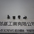 組合螺絲 SEMS SCREWS 圓頭十字螺絲套附四角華司組合M3X7 PAN HEAD SCREWS & SQUARE WASHER ASSEMBLED