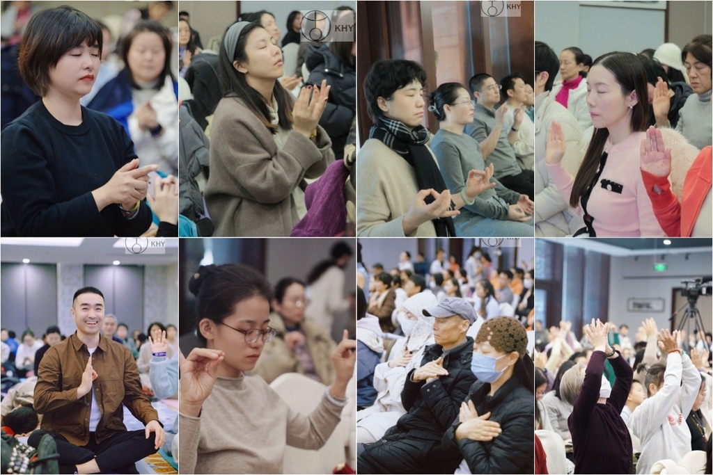 邱顯峰南京瑜伽呼吸法與身印法中級教師認證班精采回憶(一)