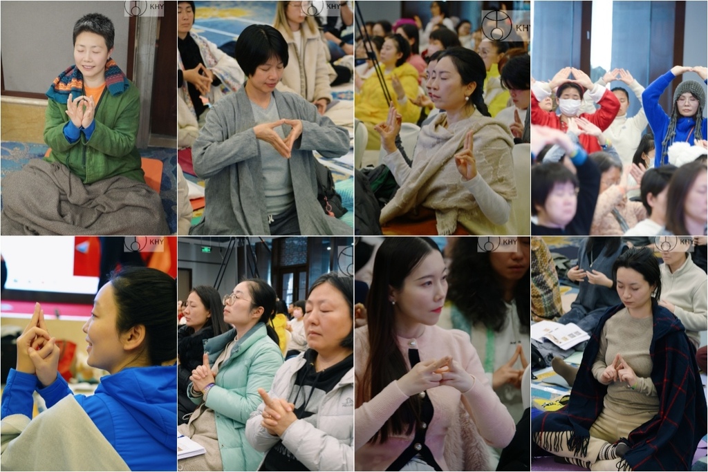 邱顯峰南京瑜伽呼吸法與身印法中級教師認證班精采回憶(一)