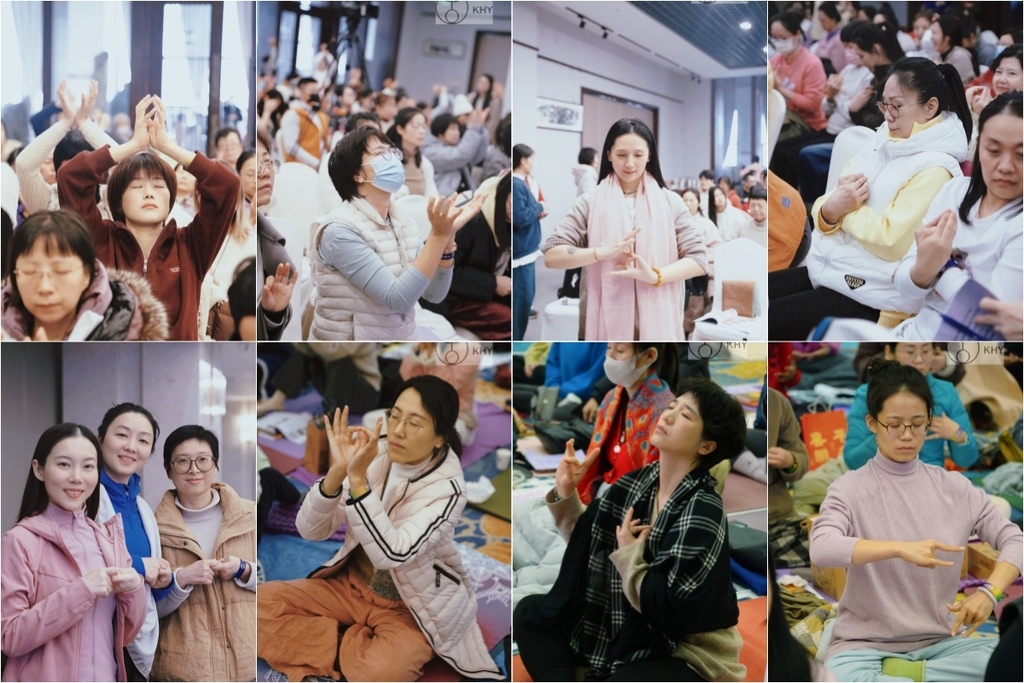 邱顯峰南京瑜伽呼吸法與身印法中級教師認證班精采回憶(一)