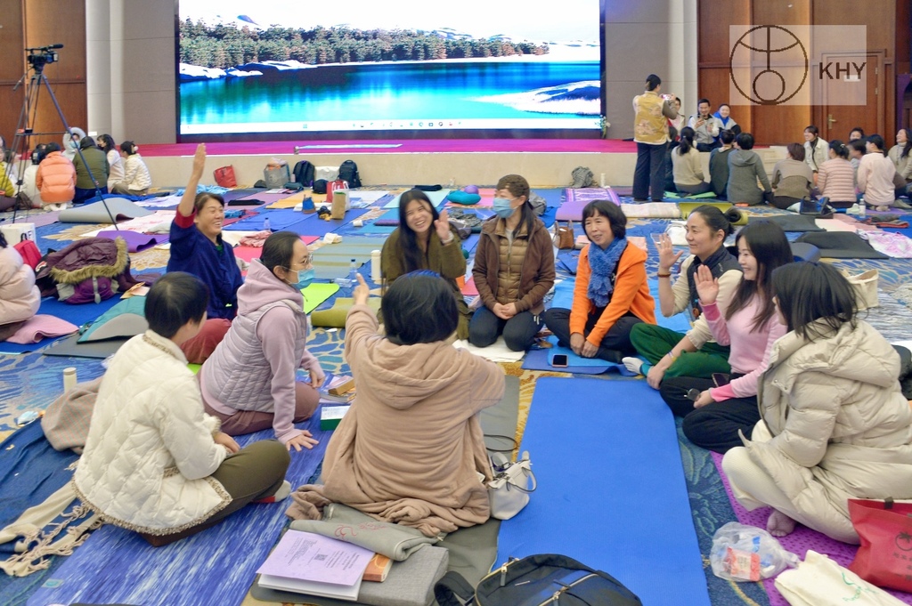 邱顯峰南京瑜伽呼吸法與身印法中級教師認證班精采回憶(二) 邱顯峰南京瑜伽呼吸法與身印法中級教師認證班精采回憶(二)