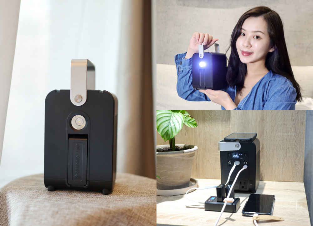 〖 3C 〗Roommi 多功能行動電源供應器 小電寶 超大容量 27000mAh 適合露營、照明、緊急求救、閱讀燈、幫各式電器充電 (12).jpg 試用