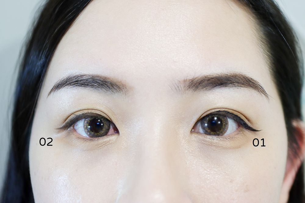 〖 眼線液 〗列入最愛眼線液名單 K-Palette 完美持久 專業版眼線液 01黑色 02棕黑 試色|2022眼線液推薦 (5).jpg 試用