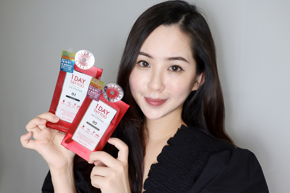 〖 眼線液 〗列入最愛眼線液名單 K-Palette 完美持久 專業版眼線液 01黑色 02棕黑 試色|2022眼線液推薦 (6).jpg 試用