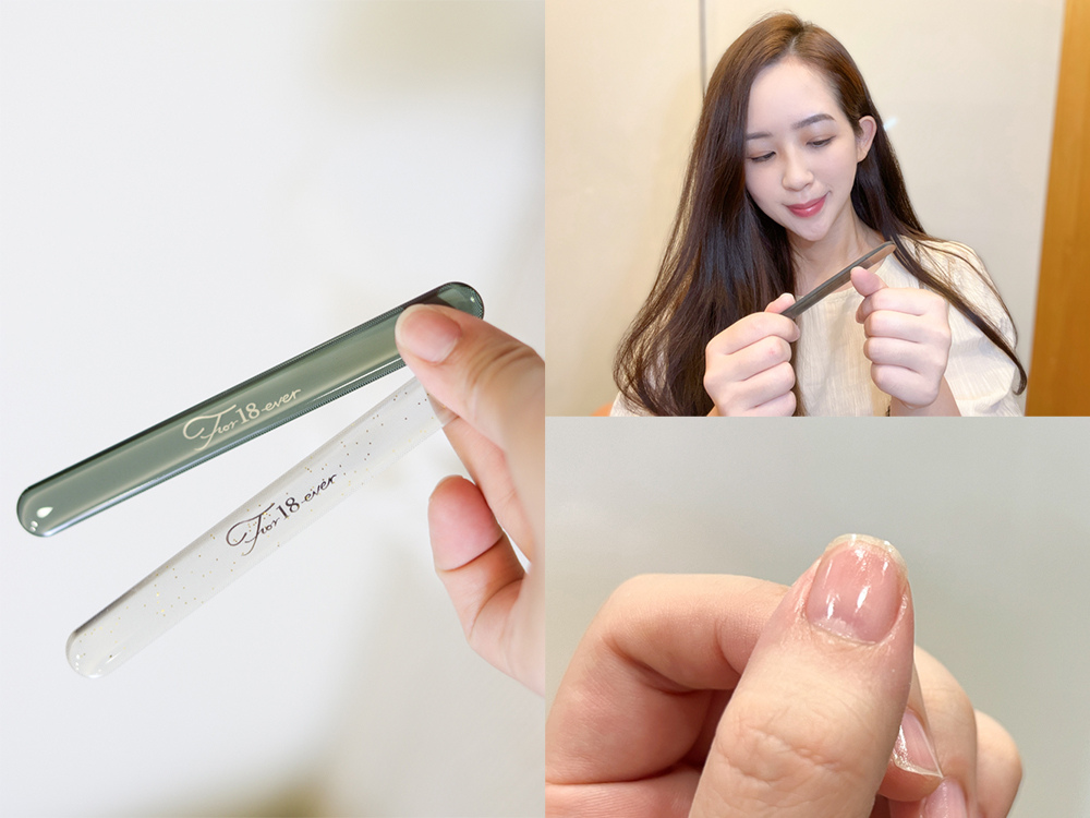 3〖手部保養〗我的居家美甲DIY好物推薦!For18ever 極光銼組 拋光超亮!不傷甲超持久像擦了指甲油 拷貝.jpg 試用