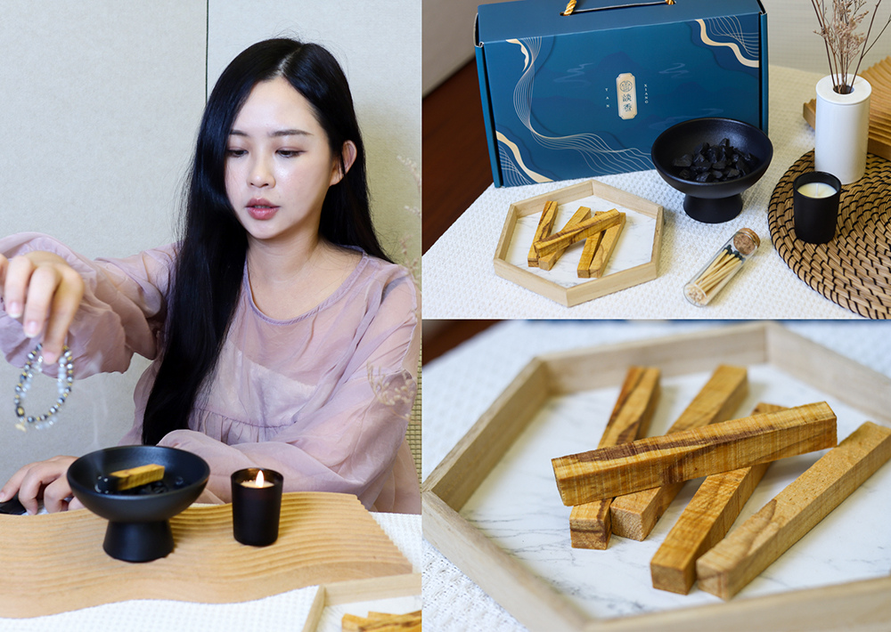 【心靈淨化】我的放鬆儀式感 漫漫談香 秘魯聖木精裝禮盒 秘魯