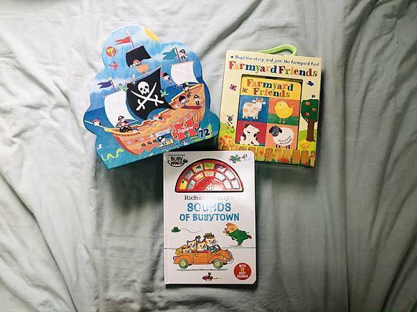 --- 禮物輕鬆選 --- 海盜拼圖、有聲書、玩具書