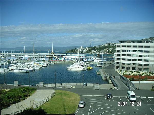 Tepapa　遠眺 Wellington港