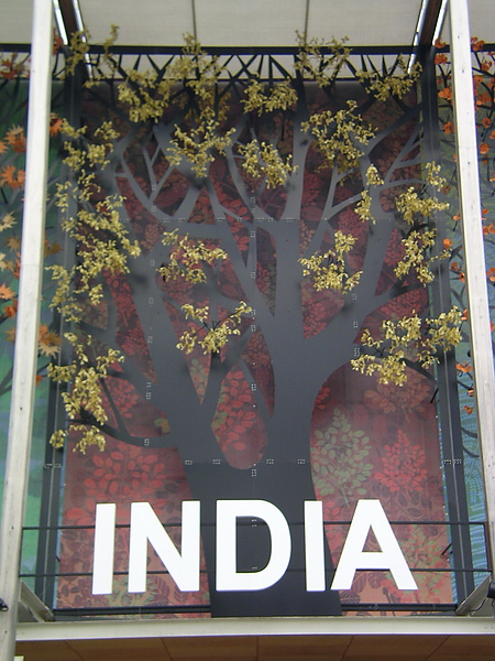 印度館門口