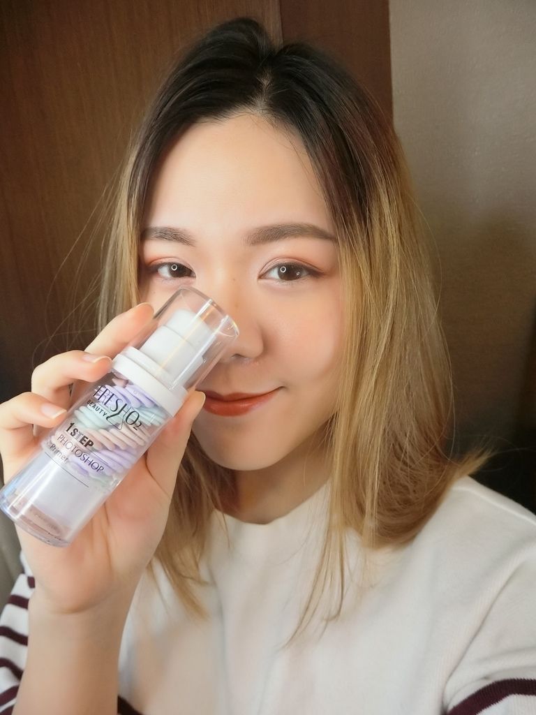 CIMG7718.JPG 彩妝 ▍打造零毛孔底妝FRESHO2♥夢幻校色飾底乳+文青木紋系12色礦物眼影盤
