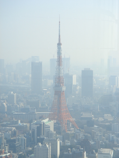 霧霧的東京鐵塔