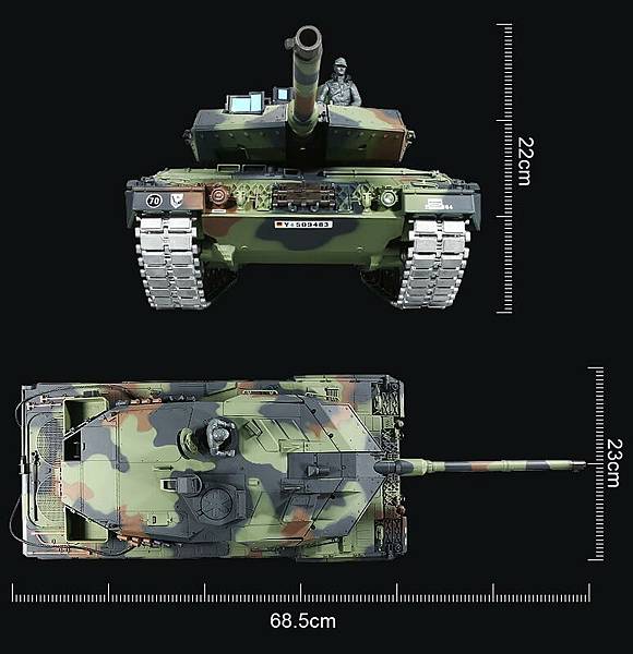 豹二戰車A6 LEOPARD2A6 義勇兵 台北槍店 生存遊戲專賣 軍事 規格.png