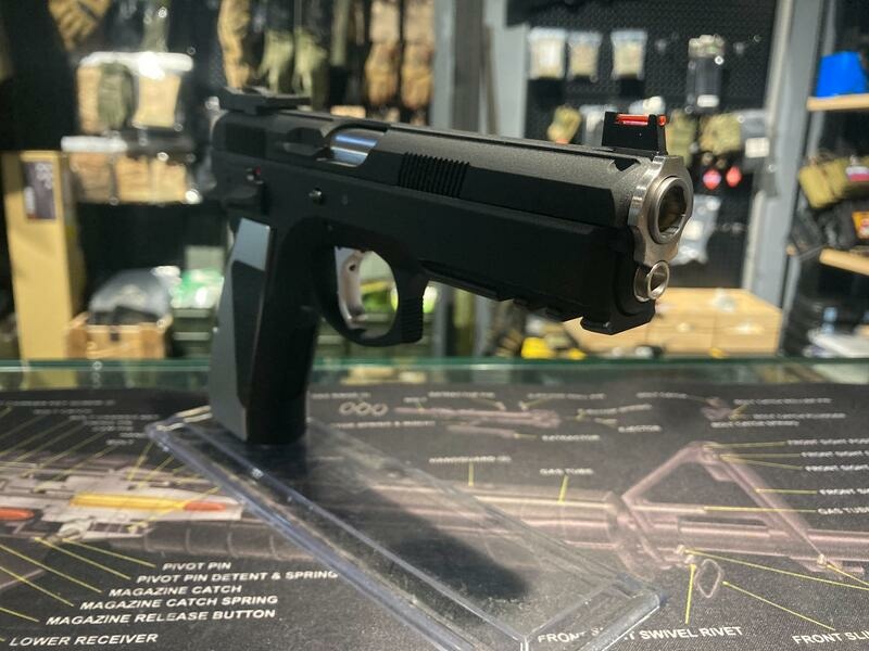 KJ CZ75 SP-01 SP01 ACCU黑鋼化版 授權刻字版 GBB 瓦斯手槍 台北槍店 生存遊戲專賣 義勇兵.jpeg