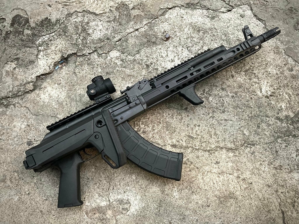 Arcturus custom AKM Z stock AT-AK03 電動槍 AEG 雙匣版 台北槍店 生存遊戲專賣 義勇兵 摺.jpg