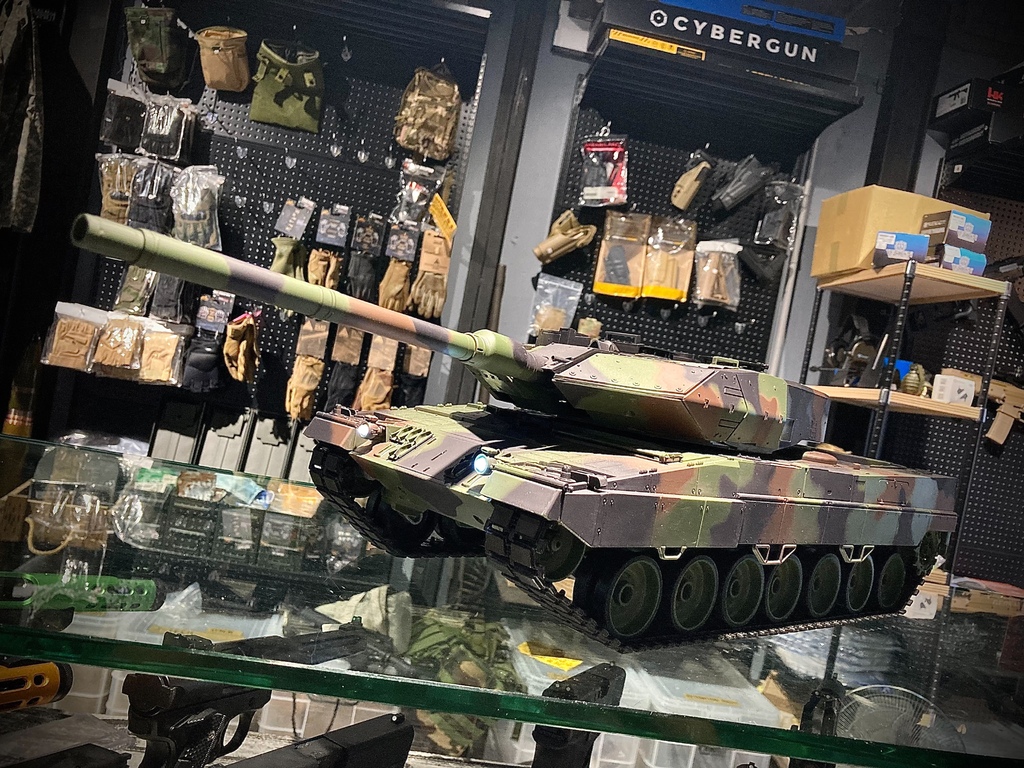 恆龍遙控戰車 豹二戰車A6 LEOPARD2A6 7.0 新版 1比16 軍事模型 台北槍店 生存遊戲專賣 義勇兵.jpg