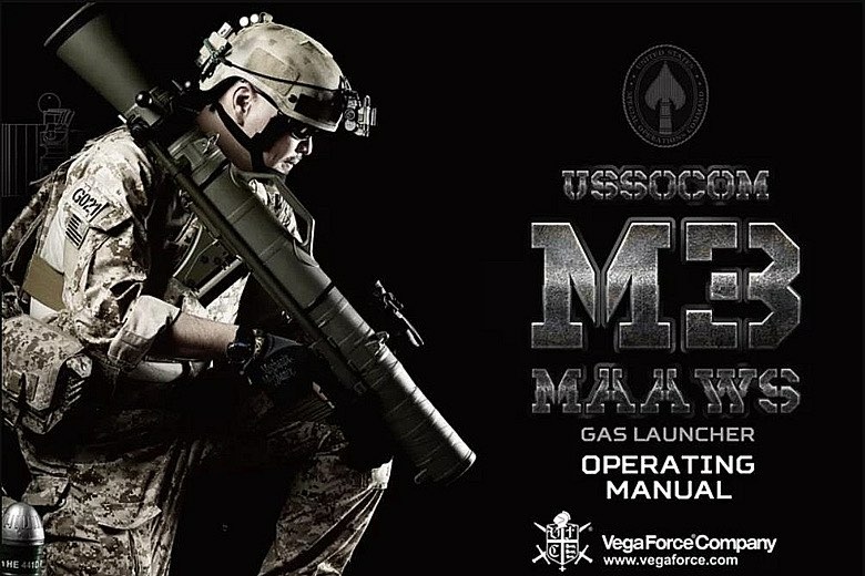 VFC US SOCOM M3 MAAWS 卡爾·古斯塔夫無後座力砲 瓦斯榴彈 火箭炮 台北槍店 生存遊戲專賣 義勇兵 巍嘉國際.jpg