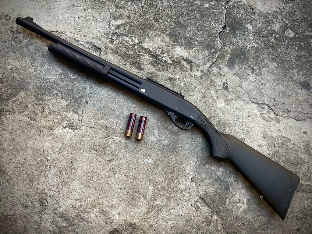 Matador鬥牛士 M870 TSG CHARGER 瓦斯霰彈槍 散彈槍 金鷹 MARUI 系統 台北槍店 生存遊戲專賣 義勇兵.jpg