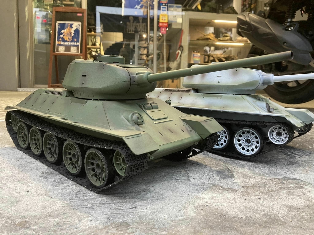 恆龍遙控戰車T34 85 7.0 新版 1比16 軍事模型 台北槍店 生存遊戲專賣 義勇兵.jpg