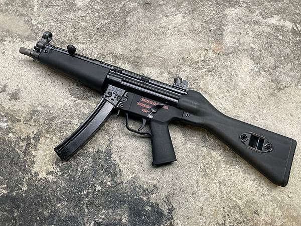 WE MP5A2 GBB 鋼製 全金屬 三發點放 衝鋒槍 瓦斯槍 固定托L.jpg