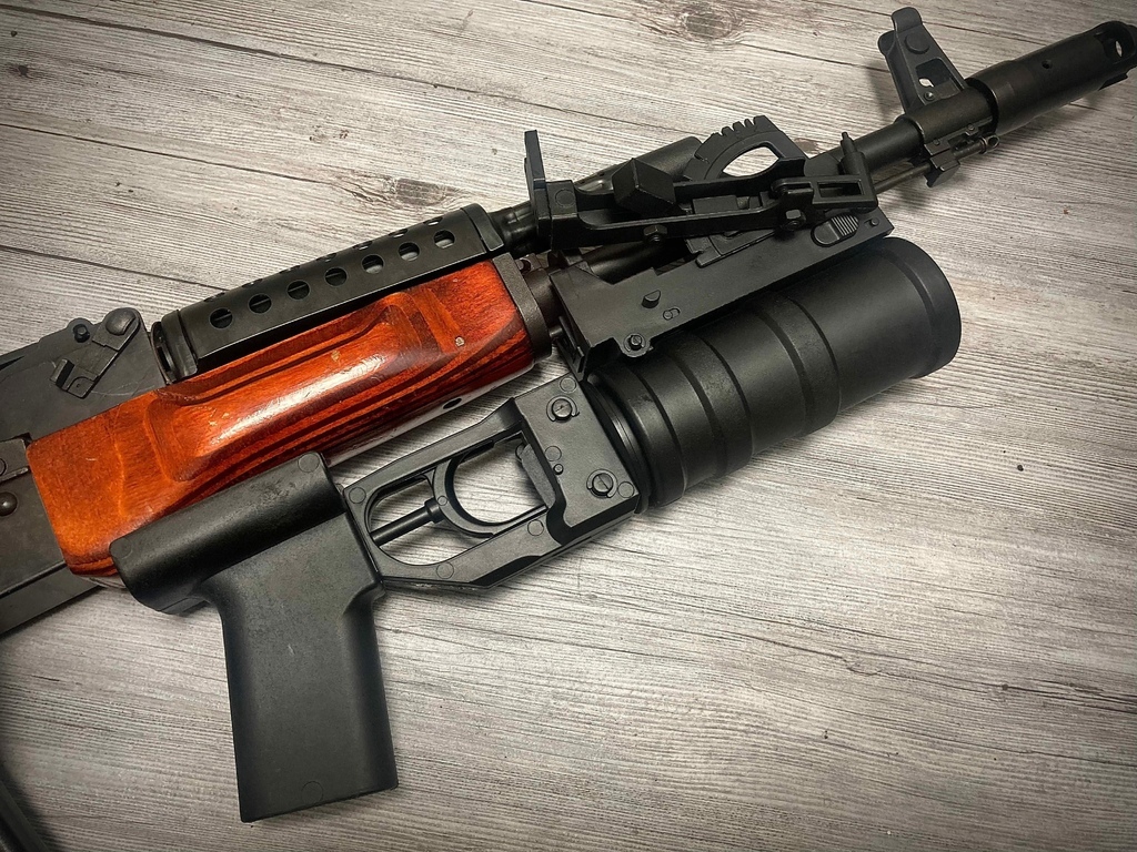 AK 榴彈發射器 GP-30 輕量化運動版 可發射瓦斯榴彈 GP25 義勇兵 台北槍店 生存遊戲專賣店.jpg