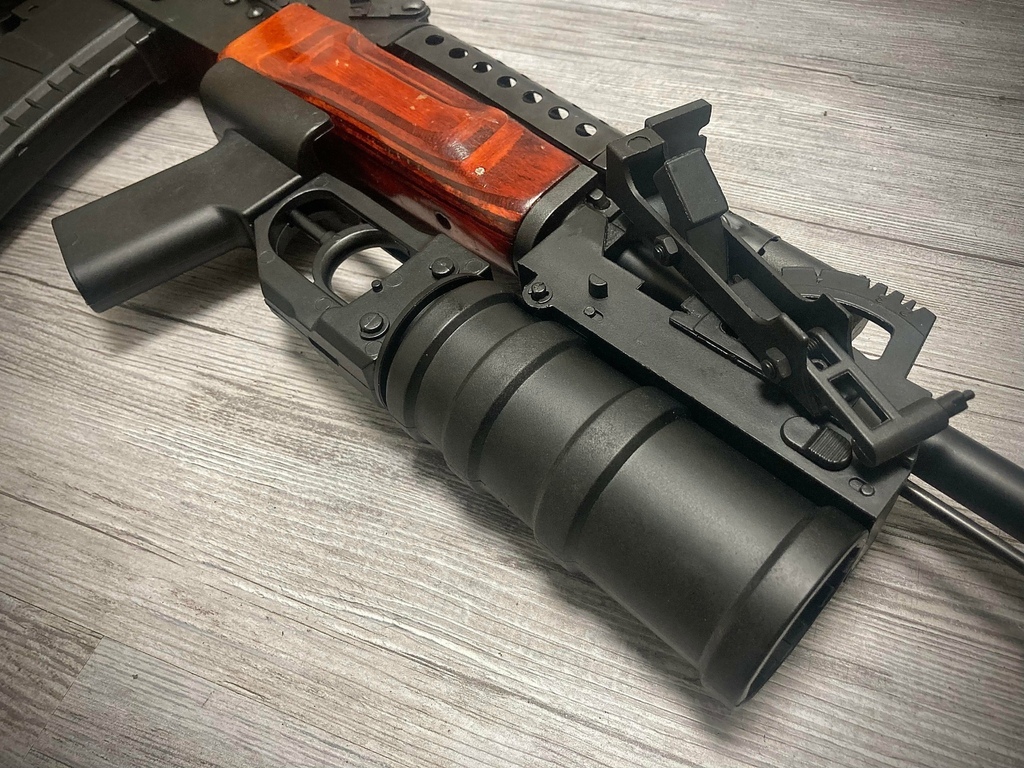 AK 榴彈發射器 GP-30 輕量化運動版 GP25 義勇兵 台北槍店 生存遊戲專賣店 可作動表尺瞄具.jpg