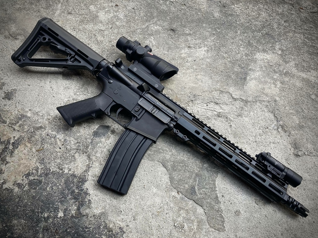 Arcturus AR-15 CARBINE 全金屬 電槍 步槍 AEG 台北槍店 生存遊戲專賣店 義勇兵 ACOG.jpg