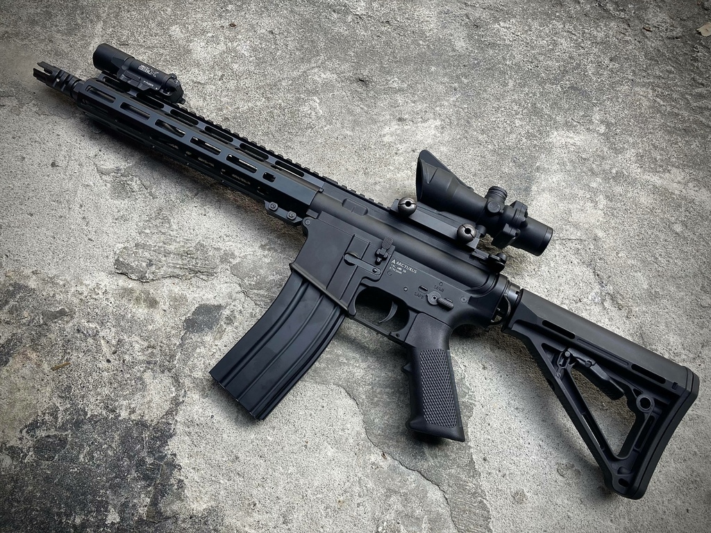 Arcturus AR-15 CARBINE 全金屬 電槍 AEG 台北槍店 生存遊戲專賣店 義勇兵 ACOG.jpg