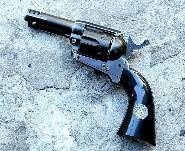 WG左輪手槍 Umarex Colt SAA.45 舊化黑 4吋 CO2 ACE版 台北槍店 生存遊戲專賣店 義勇兵.jpg