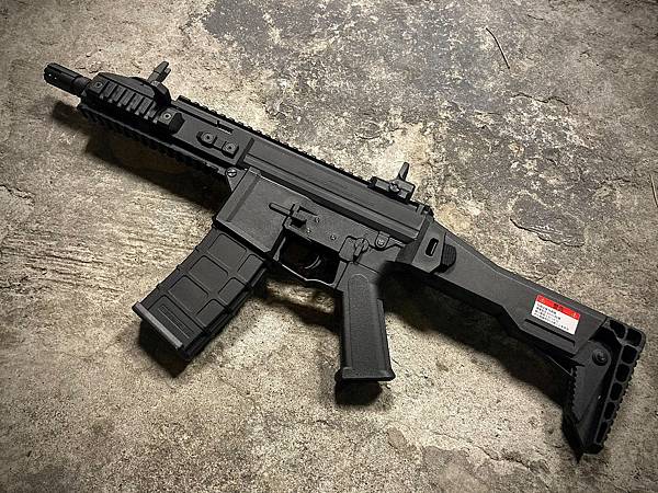 GHK G5 GBB 瓦斯槍 義勇兵台北生存遊戲專賣店 全長690mm.jpg