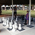 Huge chess @Monkey Mia