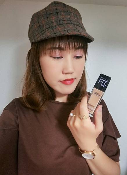 媚比琳FIT ME反孔特霧粉底液,千呼萬喚押頭版新登場~ FIT ME全系列一次試給你看!!!