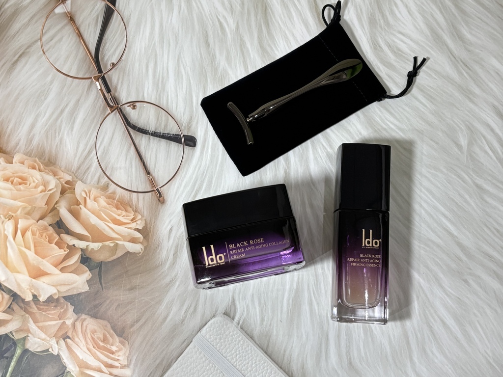 【開箱體驗｜船井生醫Ido醫朵】黑玫瑰重生緊膚金萃 & 黑玫