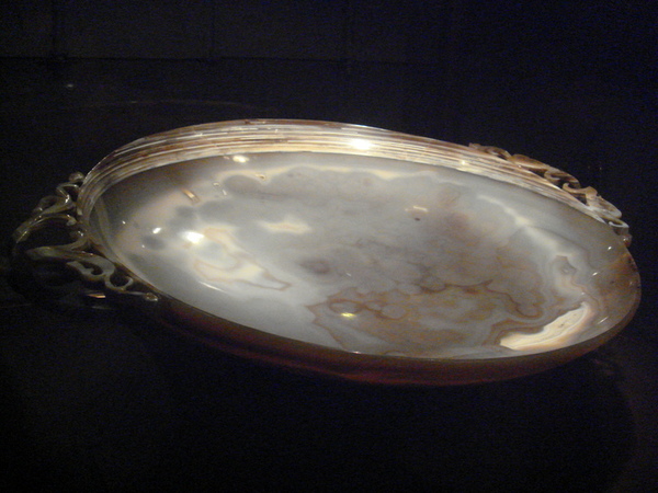 Agate plate