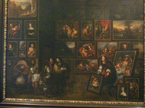 Painting of a gallery