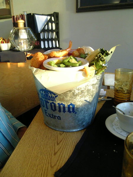 Bucket of food!