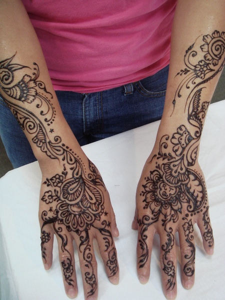 My very first henna