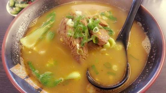 台北新北投捷運站美食推薦~食麵埋伏  好吃的咖哩牛肉麵