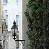 美麗古典的街燈