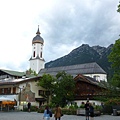 Garmisch小鎮主街一景