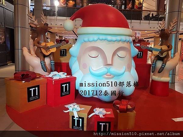 泰國CentralWorld百貨耶誕裝飾
