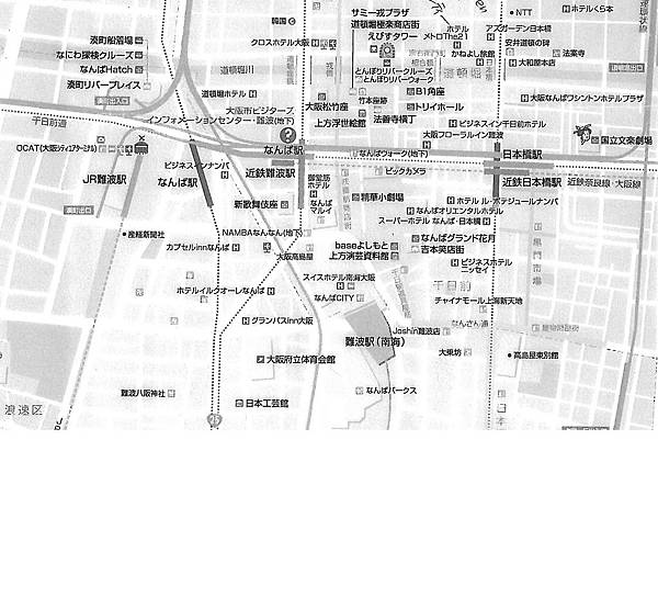 道頓崛地圖MAP2